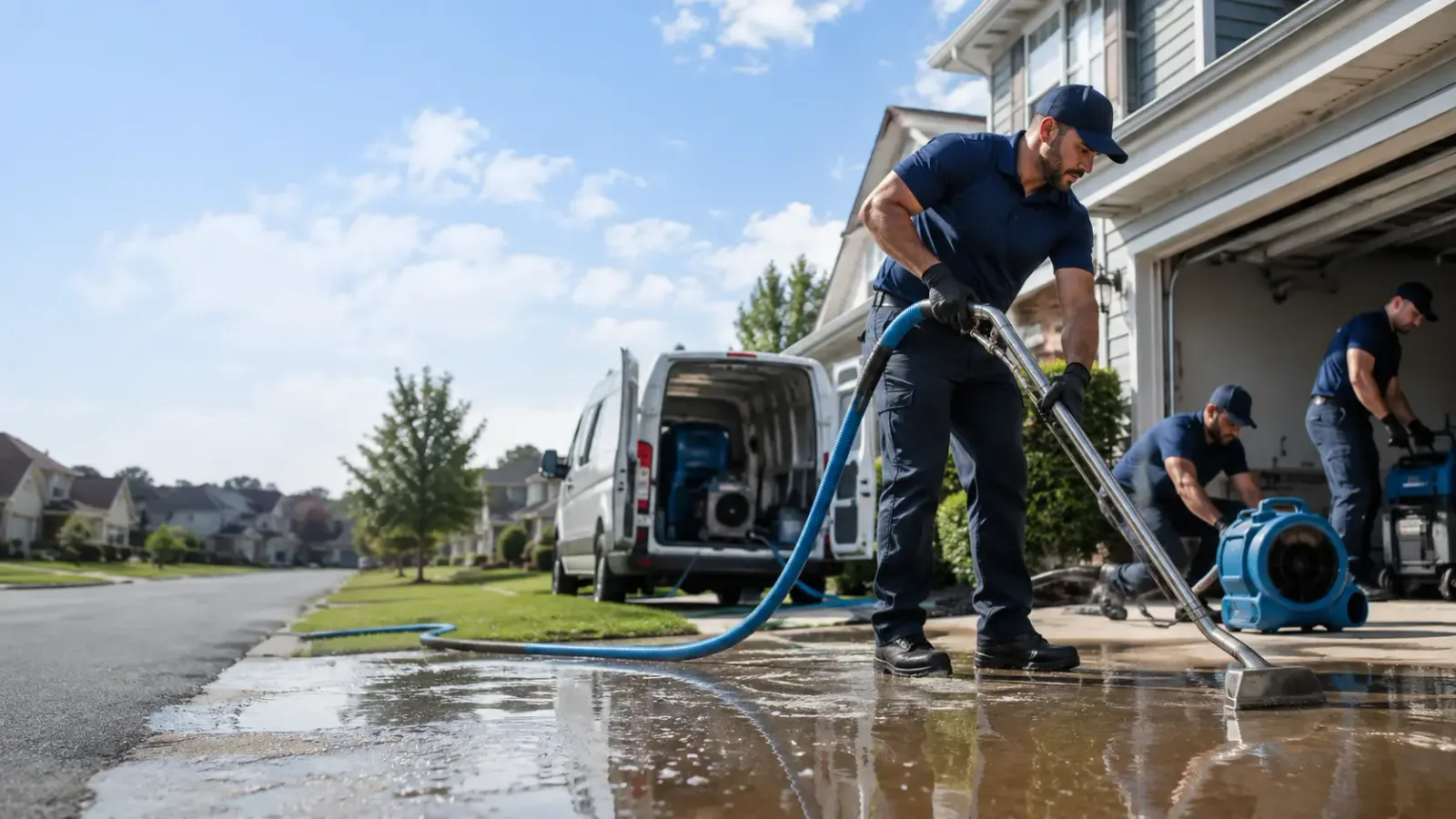 Flood Damage Restoration in Hershey, NE